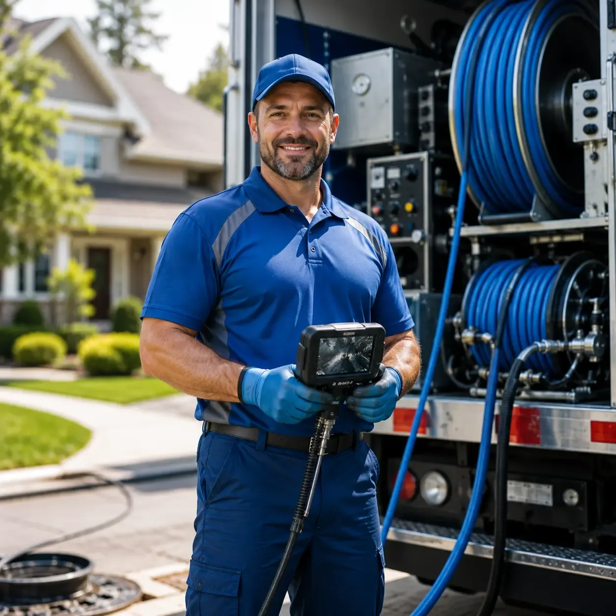 Local outdoor drain cleaning specialists in Plainfield, WI